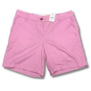 J.Crew Women’s 7" Cotton Shorts | Pink | Size 6 NWT